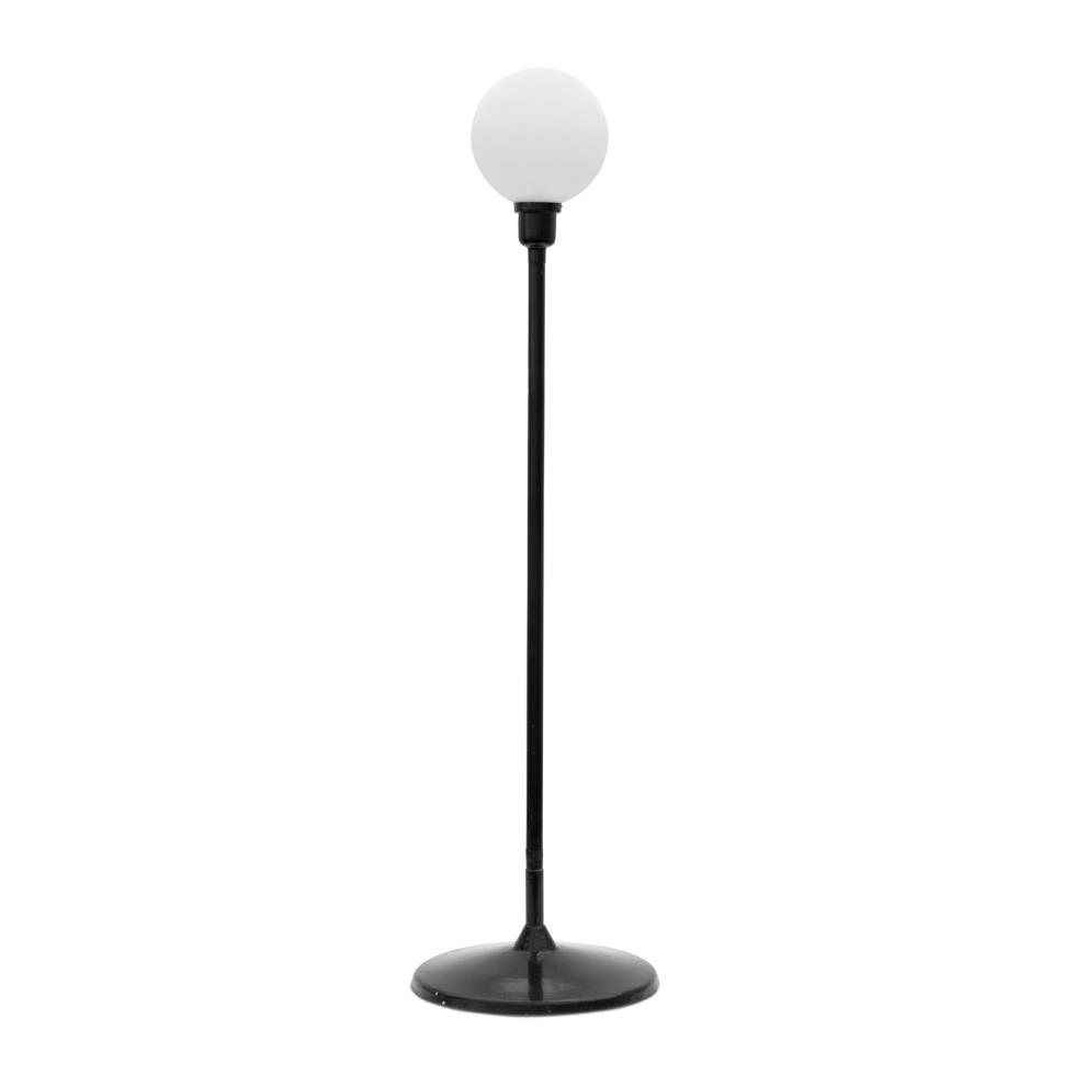 black-party-lamp-on-pole